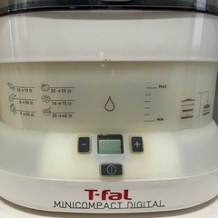 T-fal ミニコンパクトデジタル スチームクッカー VC1361Q0の画像