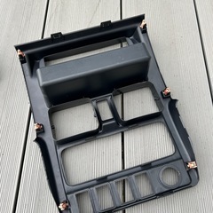 キャリー用フロントパネルとKENWOOD U330カーオーディオのせっセットの画像