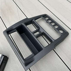 キャリー用フロントパネルとKENWOOD U330カーオーディオのせっセットの画像