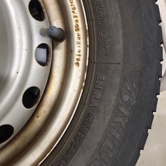 ブリヂストンW300　145r12LTの画像