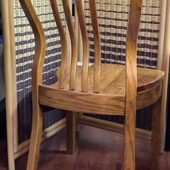 Shin Lee / シンリー ダイニングチェア 椅子 ハイバック ウィンザーチェア  アンティーク　1脚　中古の画像