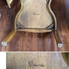 Shin Lee / シンリー ダイニングチェア 椅子 ハイバック ウィンザーチェア  アンティーク　1脚　中古の画像