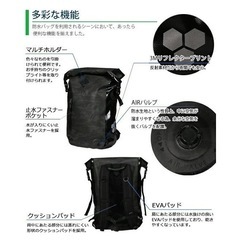 防水バックパック　リュックの画像