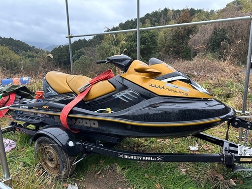 ジェットスキー、トレーラーセット