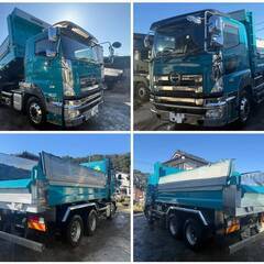 【お問合わせ番号 468-173】日野プロフィア　ダンプ　 型式QKG-FS1EKAA　最大積載量8,700kg 380PS 7速 平成26年式 車検付きの画像