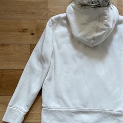 GAP(ギャップ)ロゴ 裏ボア ジップアップ パーカー (キッズ)　150cmの画像