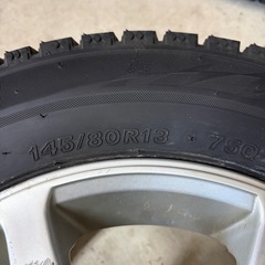 145/80R13 ブリザック1本2024年製スタッドレス
タイヤの画像