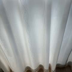 【🩷受付中🩷11/26-28限定】ミラーレス機能付きレースカーテン 横100×縦190  2枚の画像