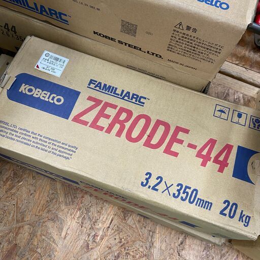 【未使用品】【店頭引取限定】KOBELCO　溶接棒　ZERODE-44　8030円（税込）9684