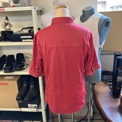 M2511-102 NICOLE CLUB FOR MEN ボタン シャツ 半袖 サイズ50 使用感有りの画像