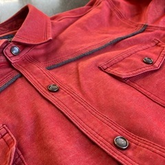 M2511-102 NICOLE CLUB FOR MEN ボタン シャツ 半袖 サイズ50 使用感有りの画像