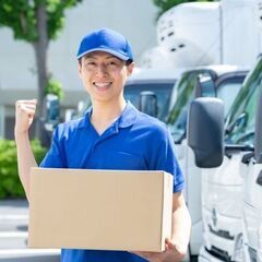 【大阪市急募】高収入／正社員登用あり／荷物の配送ドライバー／未経験でも安心研修／ブランクOKの画像