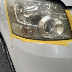 ヘッドライト研磨クリーニング