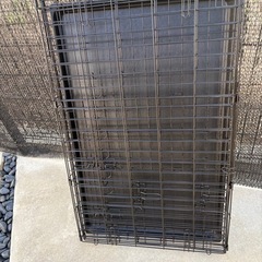 【美品】中型犬用　2ドア ケージ げーじゲージの画像