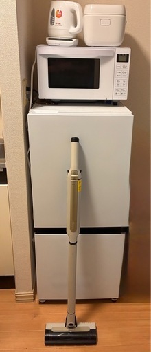 【引取限定】2024年製一人暮らし用家電セット