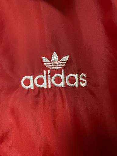 【Y00055】adidas（アディダス）コーチジャケット　M　デサント製　80s　古着