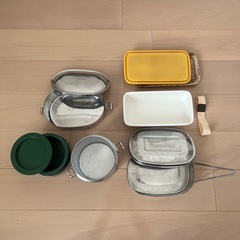 お弁当箱4個セット【引越しのため出品中】の画像