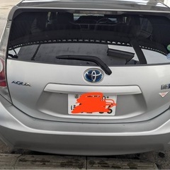 H25トヨタアクア　車検長期の画像