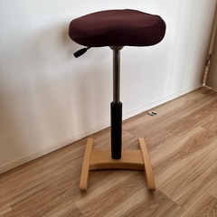  バランスシナジー 織柄　茶色　姿勢矯正 の画像