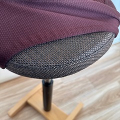  バランスシナジー 織柄　茶色　姿勢矯正 の画像