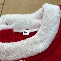 サンタ　ワンピース　中古　サイズ90の画像
