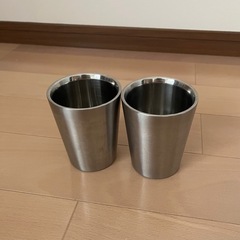 コップ2個セット【引越しのため出品中】の画像