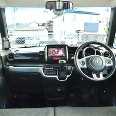 H26 N-BOX カスタム ターボSSpkg/検R9.7/TVナビ/ETC/両側パワスラの画像