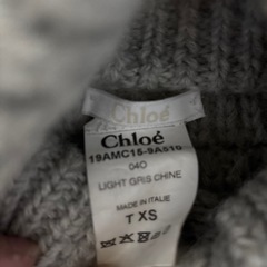 クロエ　厚手カーディガン　XS　の画像