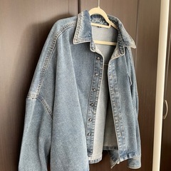 デニムジャケット　フリーサイズの画像