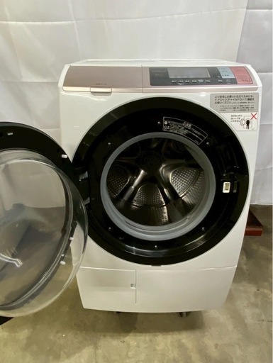 【成約済み】日立 ドラム式洗濯機 BD-T6001L 2018年製 洗濯10kg乾燥6kg
