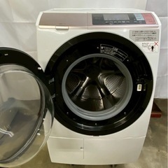 日立 ドラム式洗濯機 BD-T6001L 2018年製 洗濯10kg乾燥6kgの画像