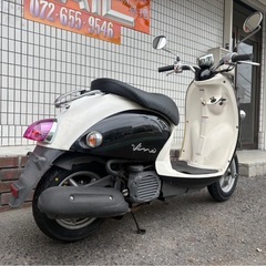 ★7万円　 ビーノ 前後タイヤ新品！SA37J ヤマハ　原付　スクーター　セル1 実動車　 VINOの画像