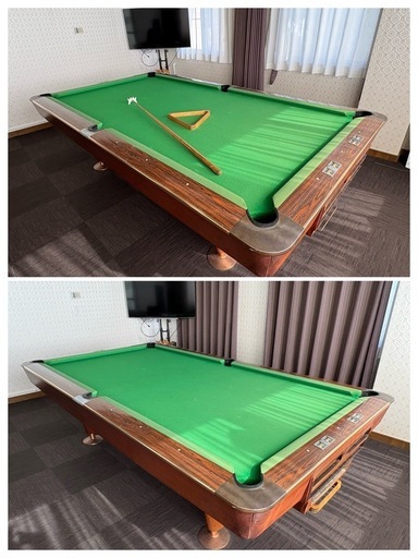 【本格】ビリヤード一式お譲りします【ブランズウィック ゴールド】