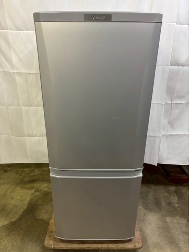 【成約済み】【6ヶ月保証】三菱 2ドア冷蔵庫 MR-P15E-S1 2020年製 146L 右開き