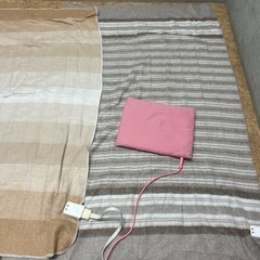 電気毛布 電気カーペット 天気シーツの画像