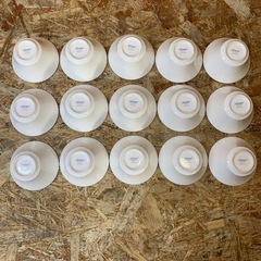 C(7666)直接引き取り限定 ノリタケ 白磁器 ミニボウル 15個セット サラダボール 食器 Noritake 大阪の画像