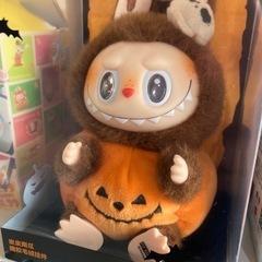 【ラブブ大量入荷】ラブブ ハロウィーンパーティ おすわりパンプキン（ID1547）の画像