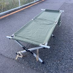 J7P2397 WILD-1 ワイルドワン ベッド アルミ アウトドア 簡易ベッド 仮眠 キャンプ コンパクト 折りたたみ レジャーの画像