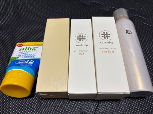 アリミノ①ヘアオイル　ヘアミルク　スタイリングヘアスプレー　新品未使用　アルバサンクリーム