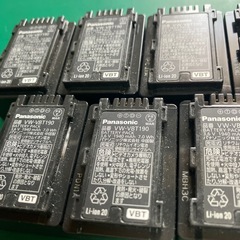 panasonic ビデオカメラ用バッテリー　VW-VBT190の画像