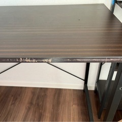 棚付きデスクの画像