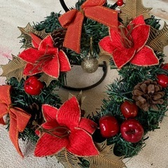 ★ろうそくスタンドとリース2点セット★の画像