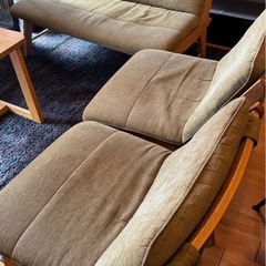 ソファーダイニングセット　ミキモク 雅   ソファ ベンチ 
 大阪 の画像