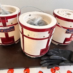 練炭コンロ、手袋、、練炭2個おまけ付きの画像