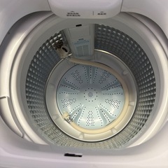 東●#409 動作品 2024年製 ハイアール 洗濯機 Haier 5.5kg 全自動洗濯機 たてがた縦型  の画像