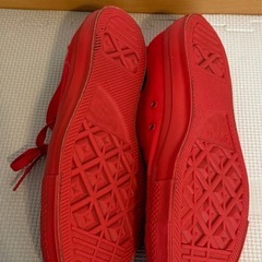CONVERSE ALL☆STAR 赤 スニーカーの画像