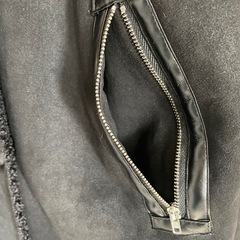 ムートンロングコートの画像