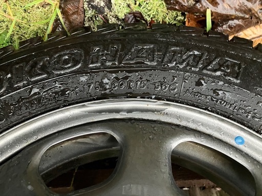 175/80R15 スタッドレスタイヤホイール