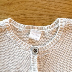 カーディガン ベージュ 95cmの画像