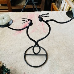 ★ろうそくスタンドとリース2点セット★の画像